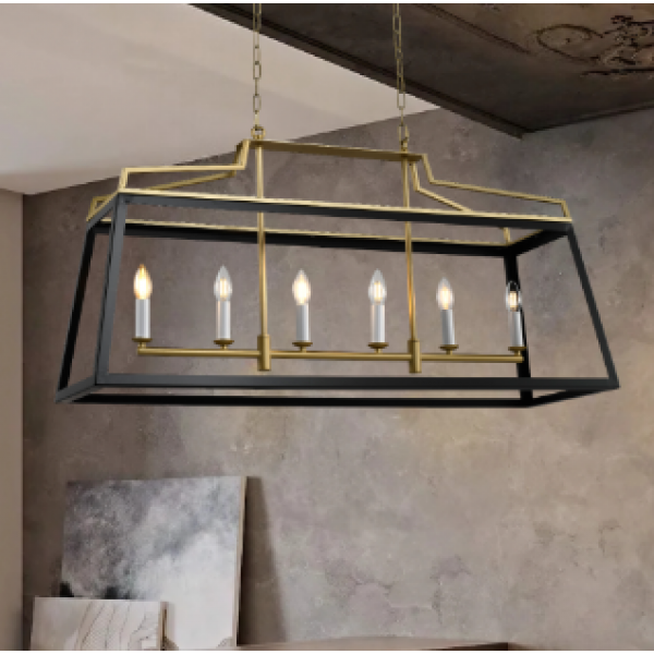 TELBIX-MONTEAL 6 LIGHT PENDANT